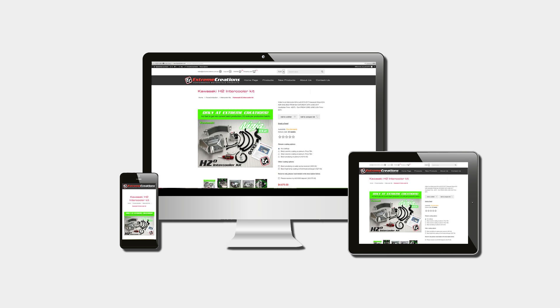 Product Launch website builder