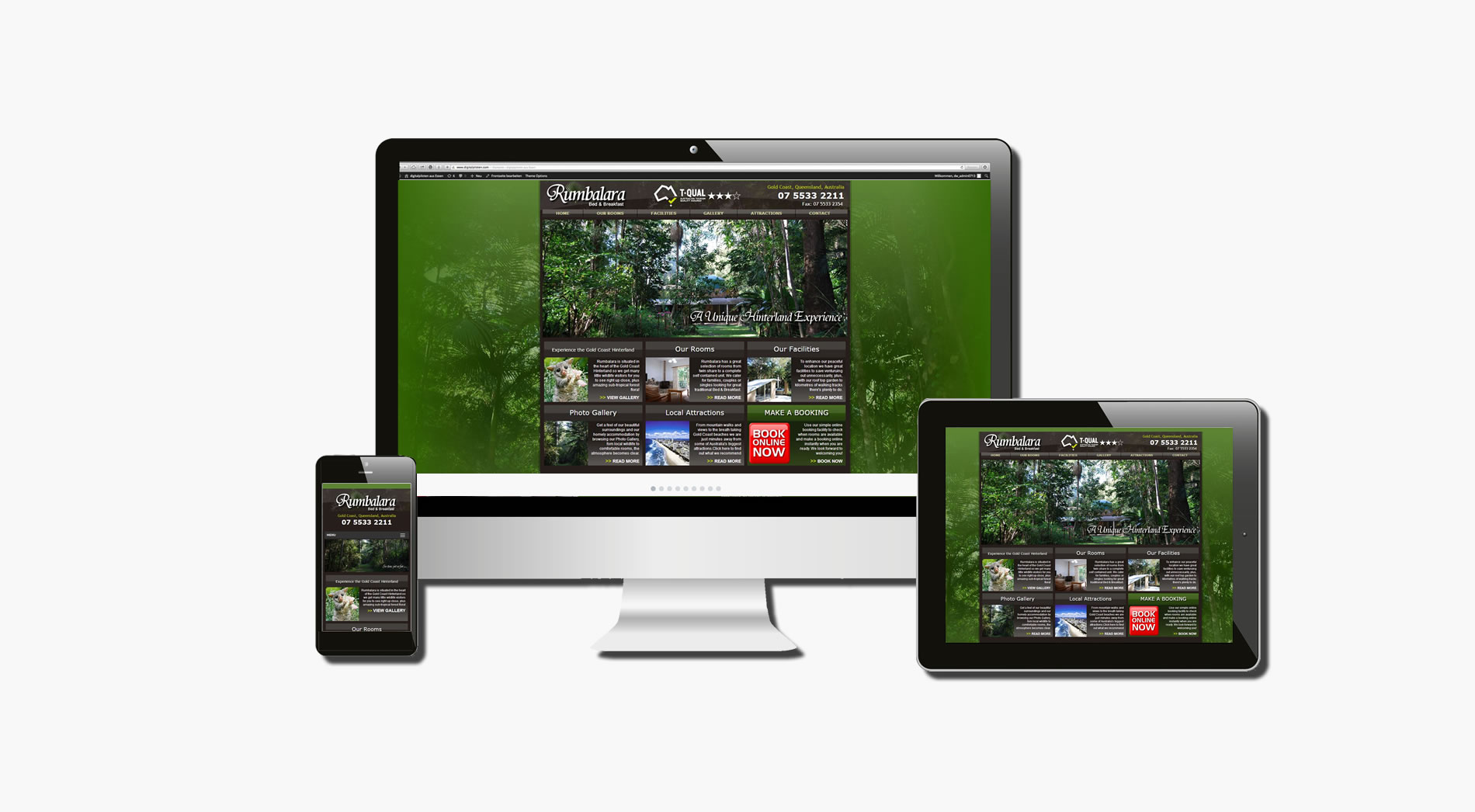 bed and breakfast website builder